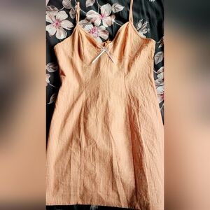 Medium Orange Dress by SHEIN